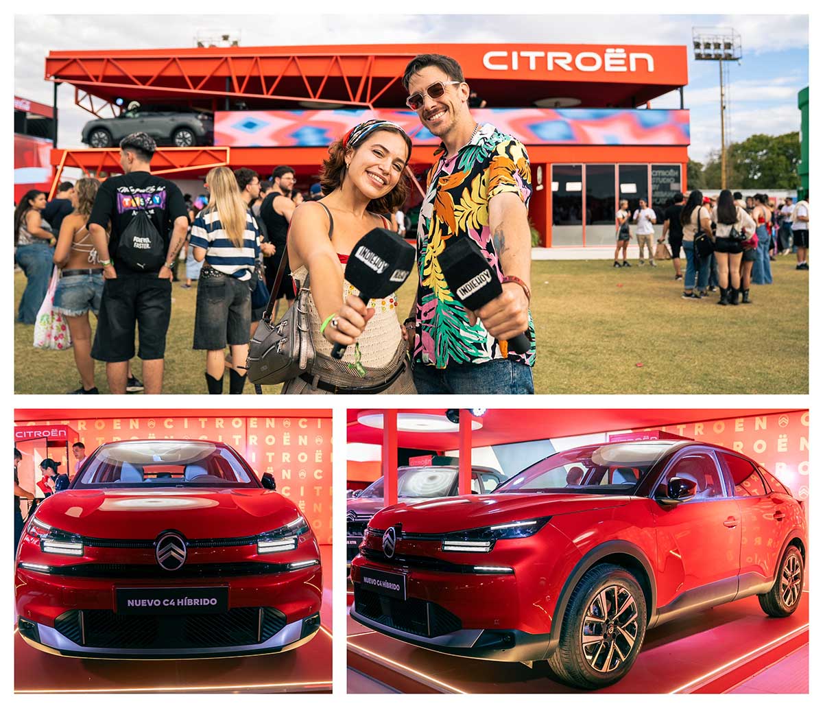El espacio de Citroën en Lollapalooza Argentina 2026