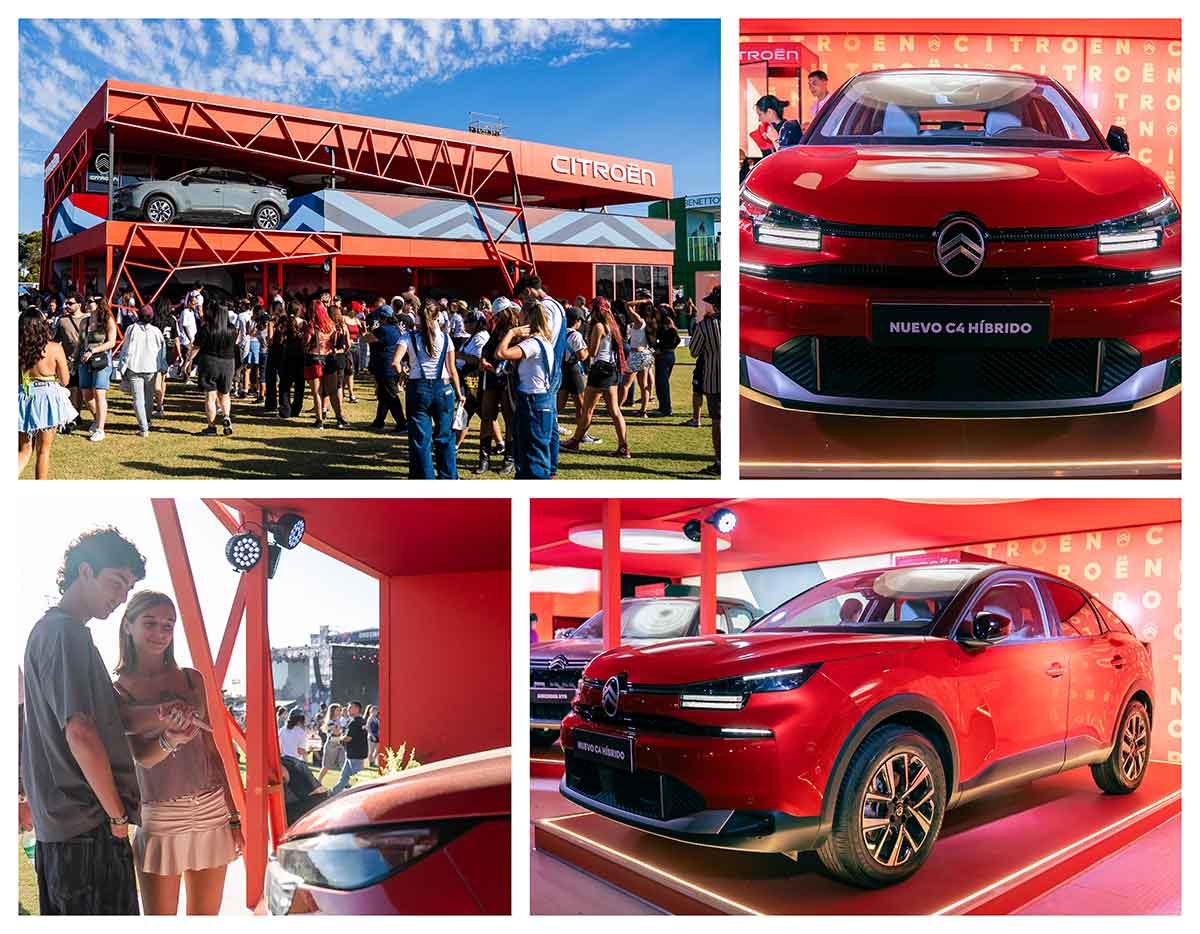 El espacio de Citroën en Lollapalooza Argentina 2026