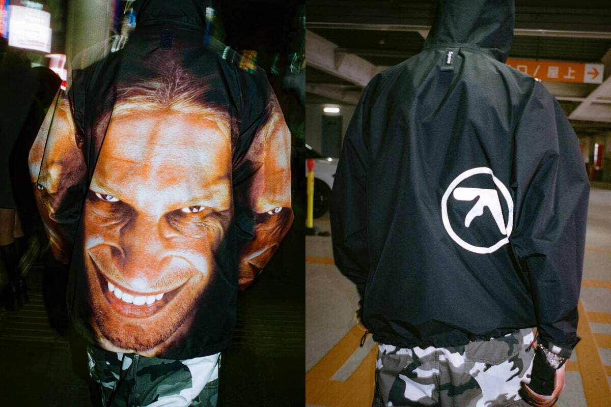 Supreme presenta su colección de indumentaria con Aphex Twin