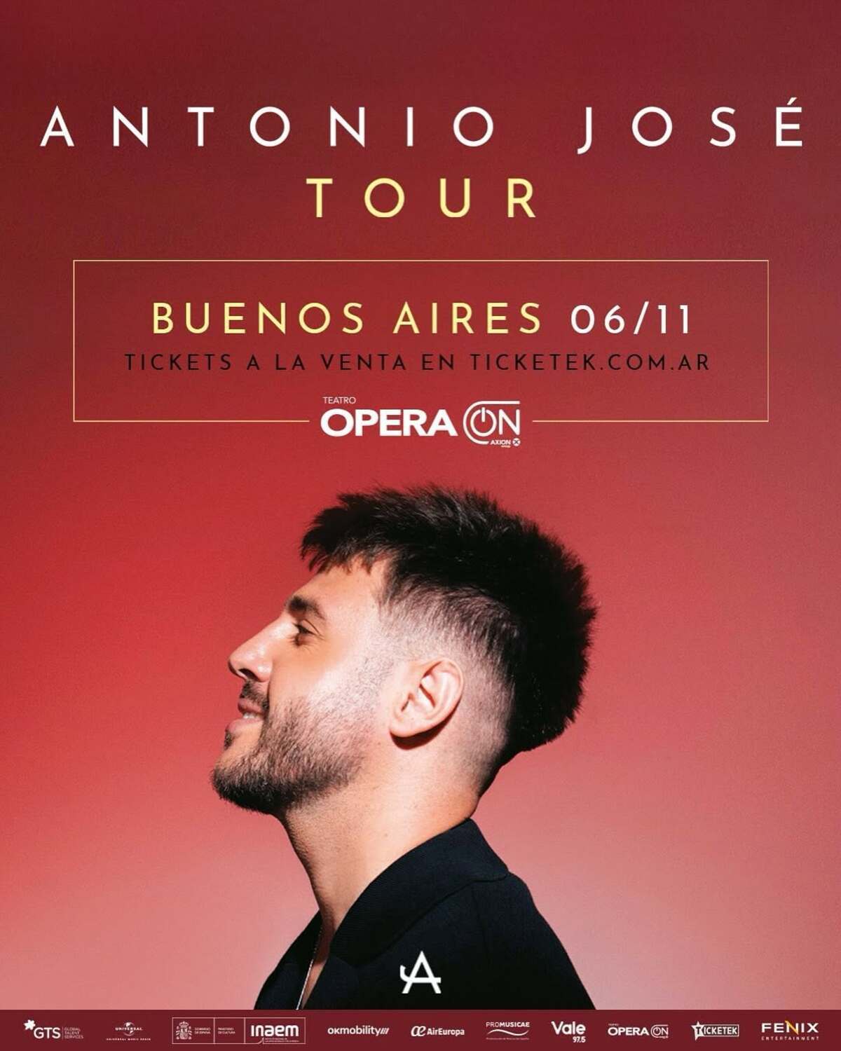 Antonio José en Argentina