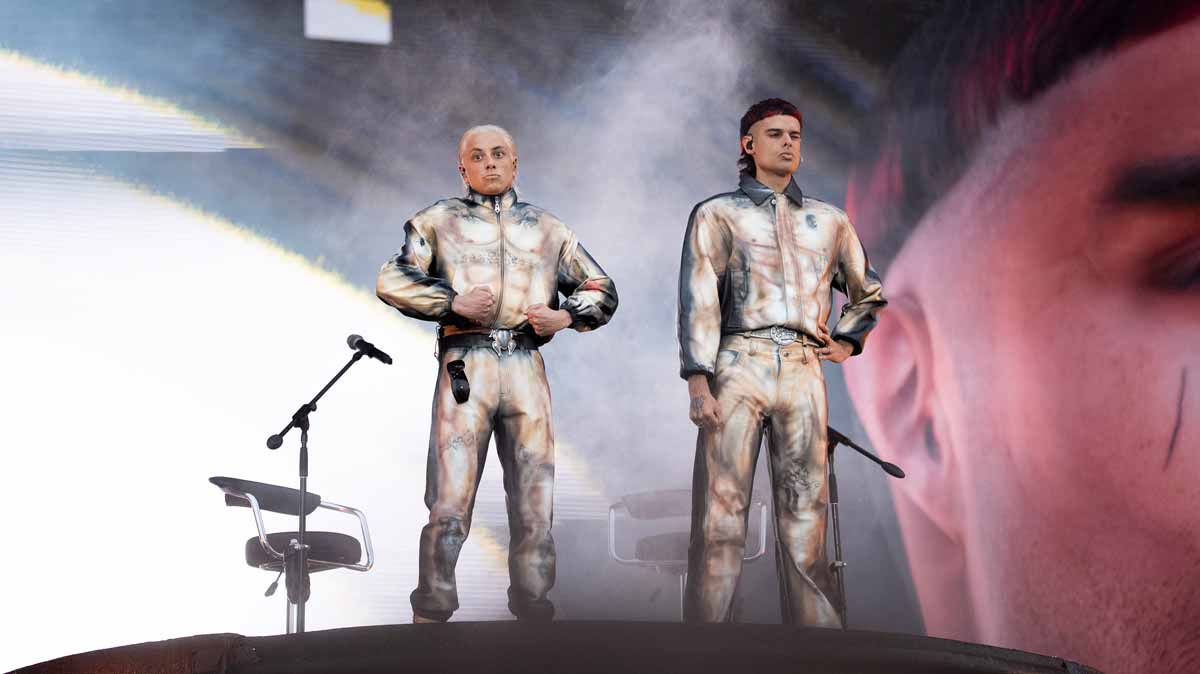 Ca7riel y Paco Amoroso en el Lollapalooza Argentina 2025