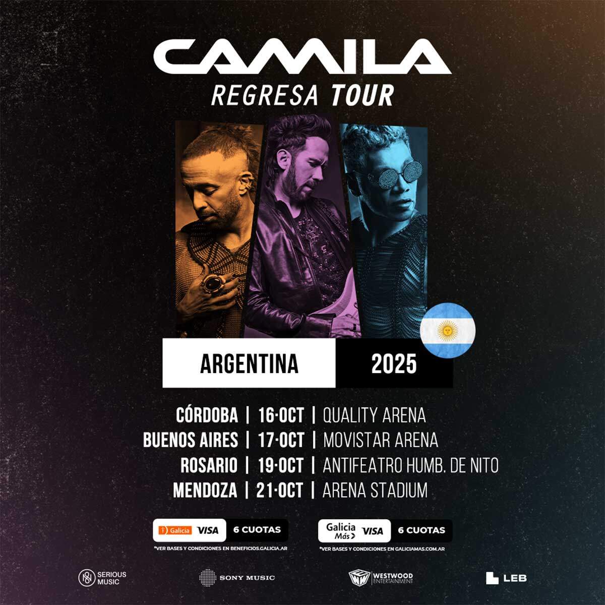Camila en Movistar Arena