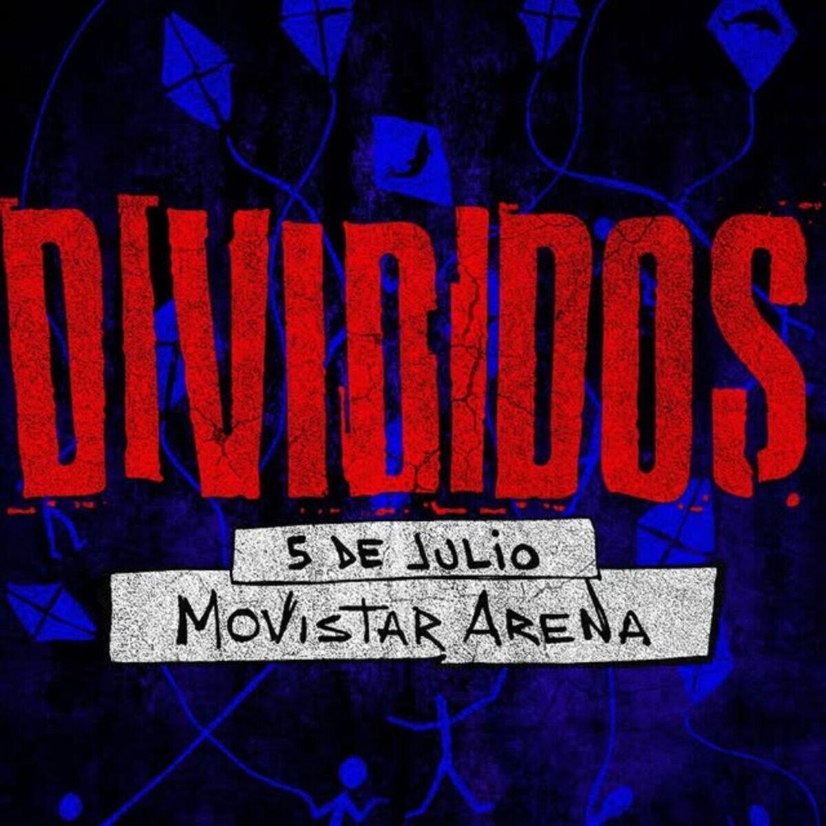 Divididos en Movistar Arena