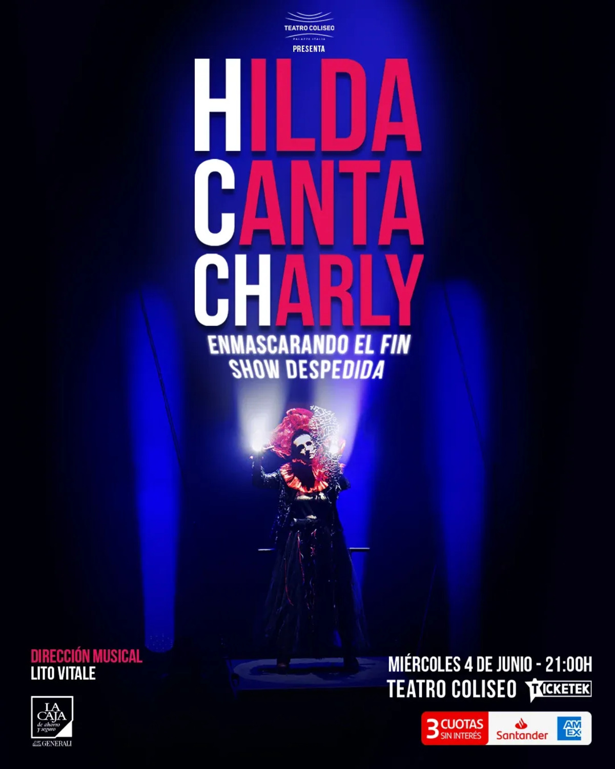 Hilda Lizarazu en Teatro Coliseo