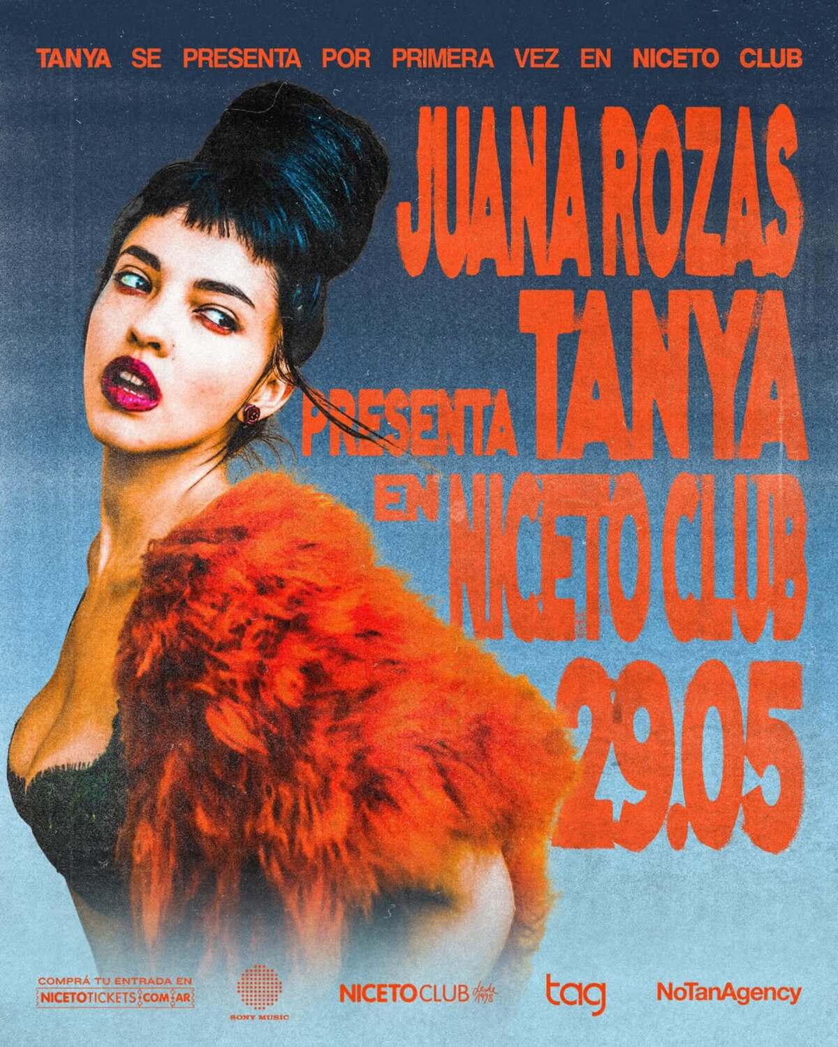 Juana Rozas en Niceto Club