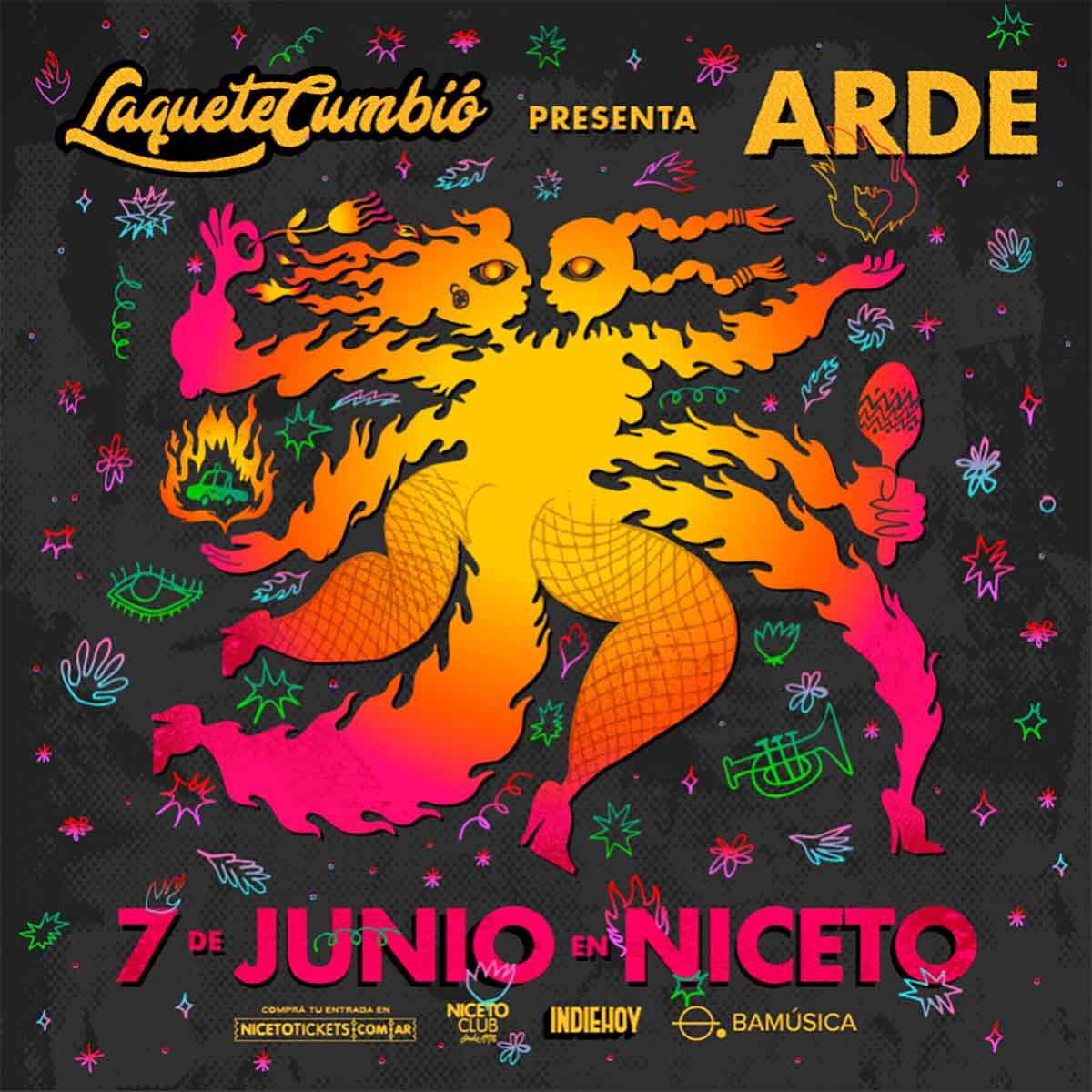 LaqueteCumbió en Niceto Club