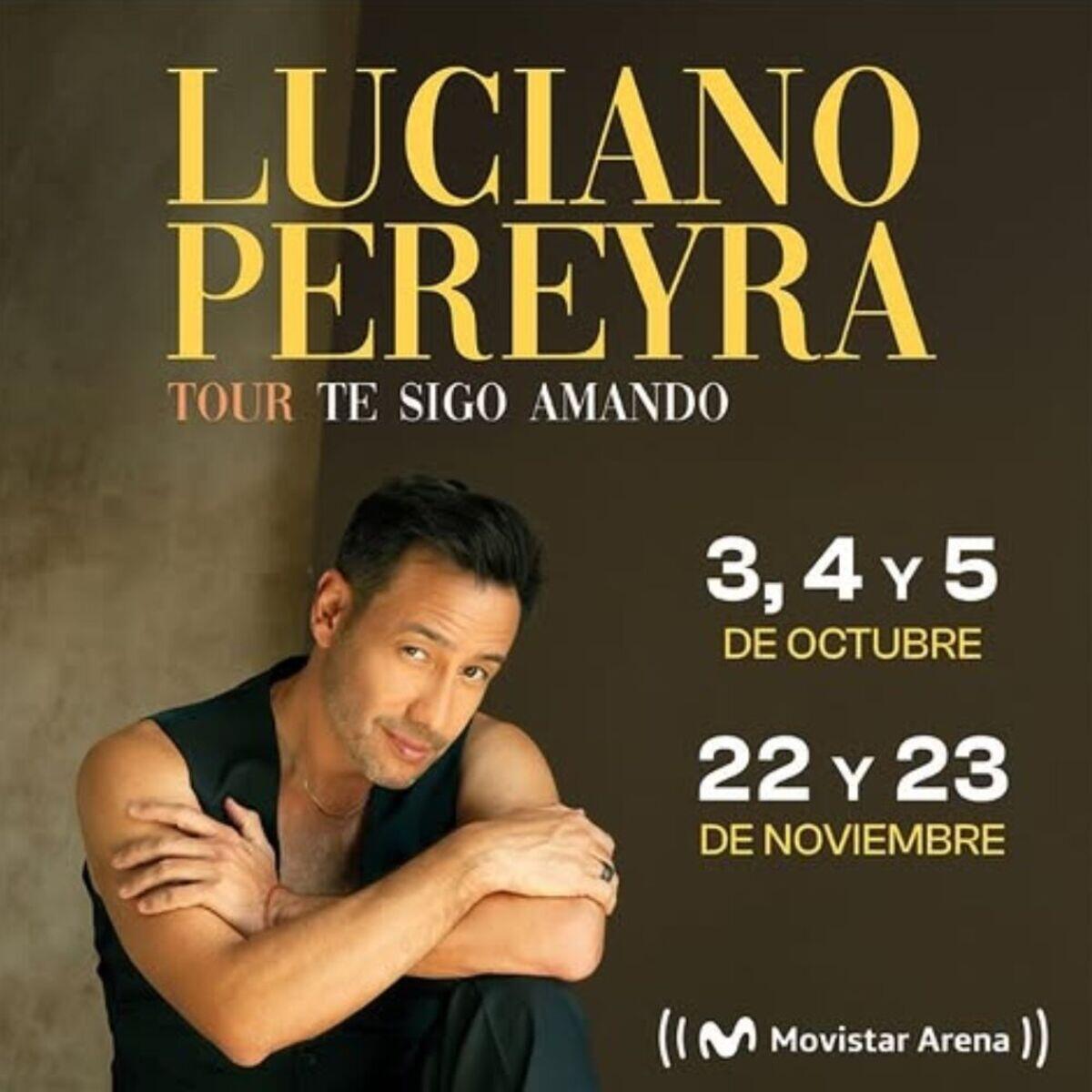 Luciano Pereyra en Movistar Arena