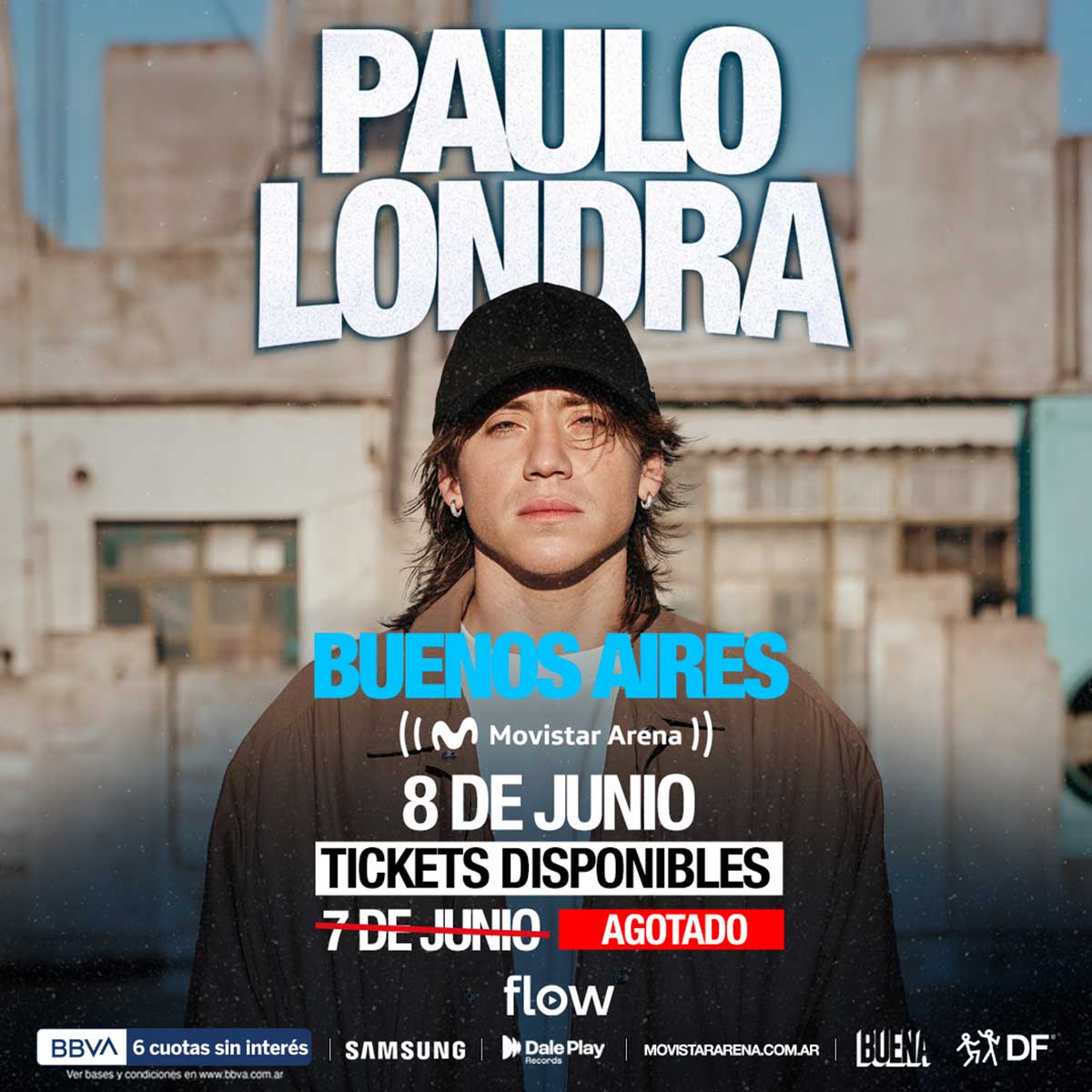 Paulo Londra en Movistar Arena