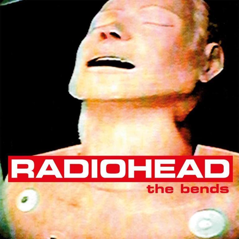 Portada del disco The Bends de Radiohead.