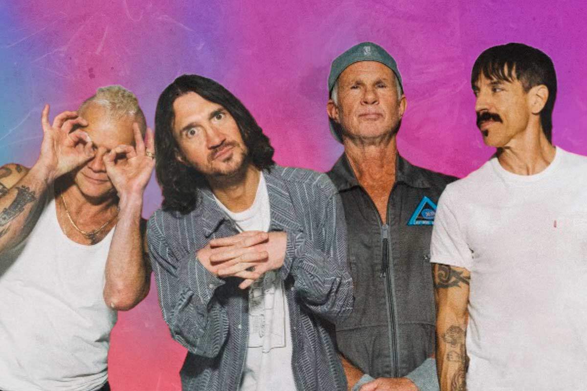 Las 10 canciones que más tocaron en vivo los Red Hot Chili Peppers