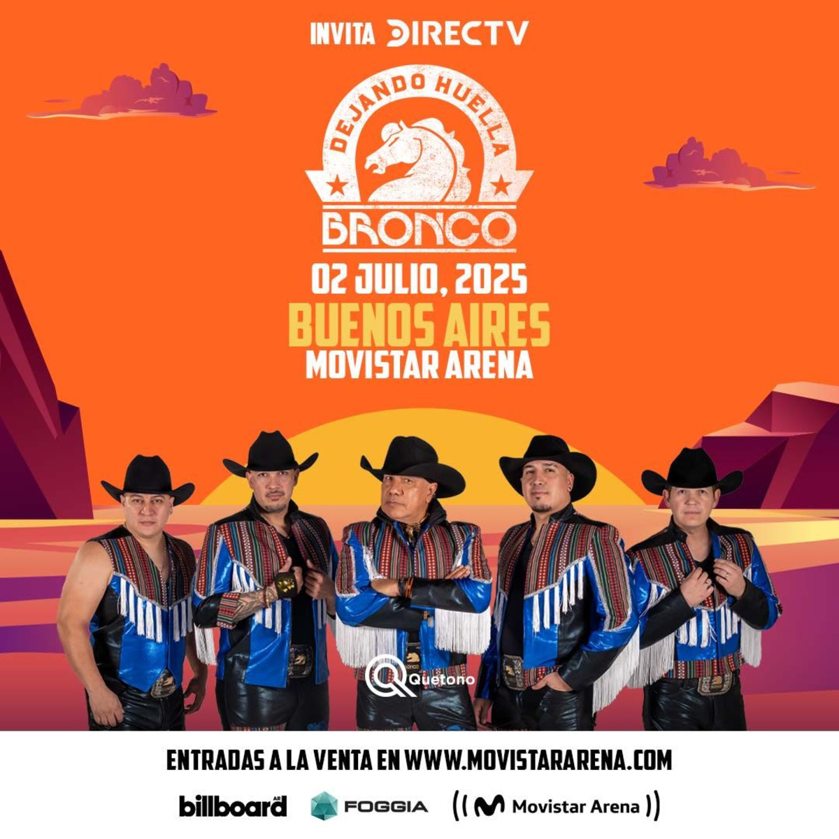 Bronco en Argentina