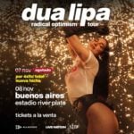 Dua Lipa en Argentina