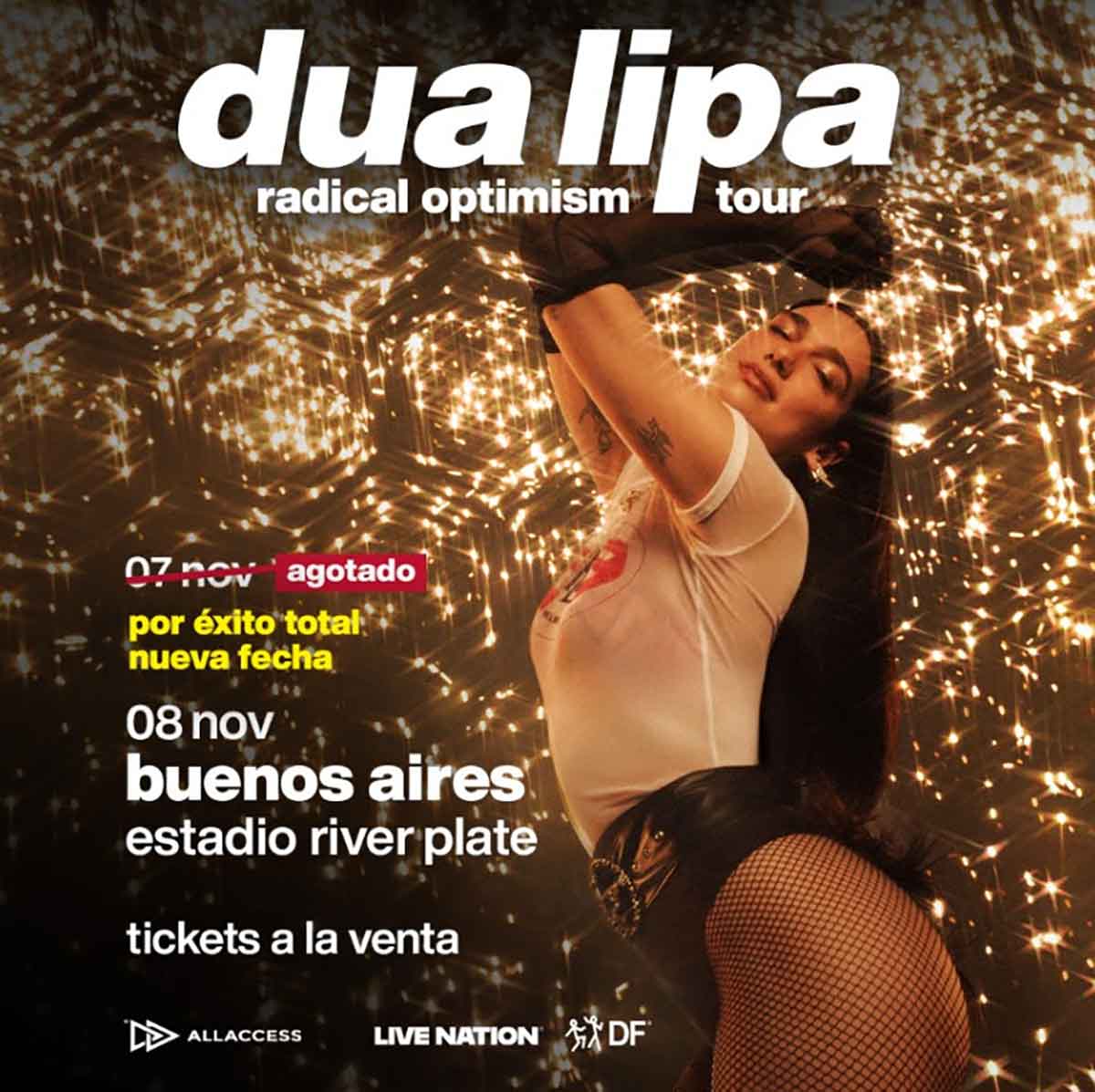 Dua Lipa en Argentina
