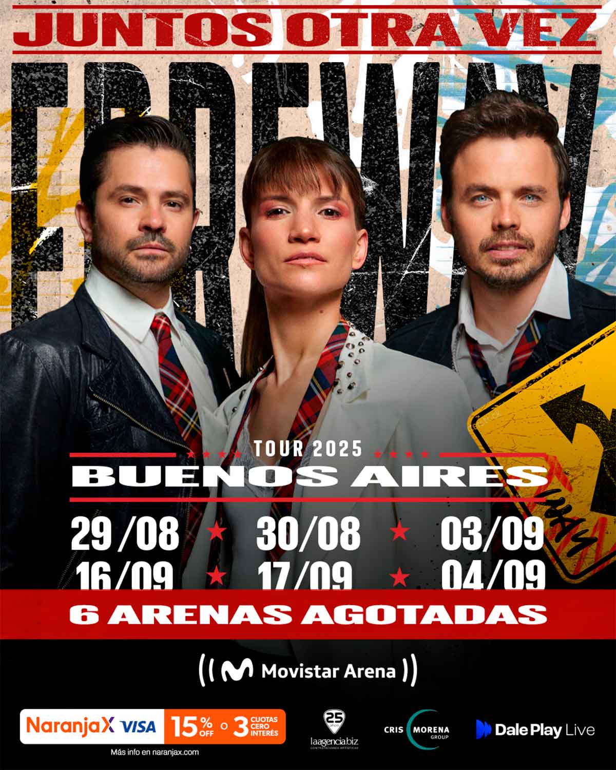 Erreway en Movistar Arena