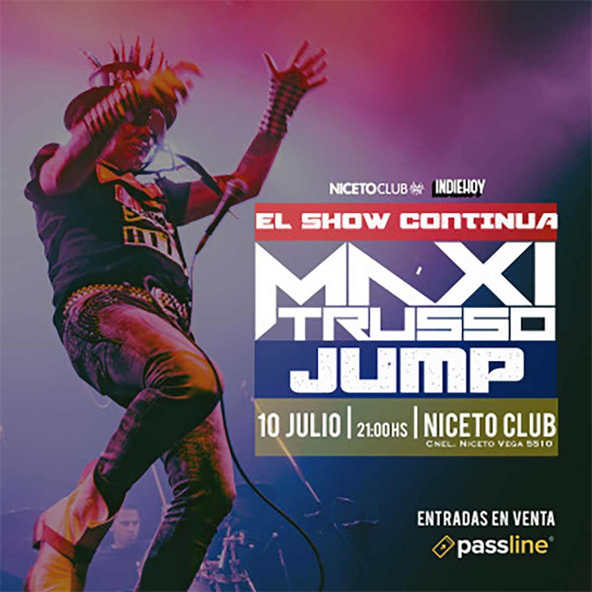 Maxi Trusso en Niceto Club
