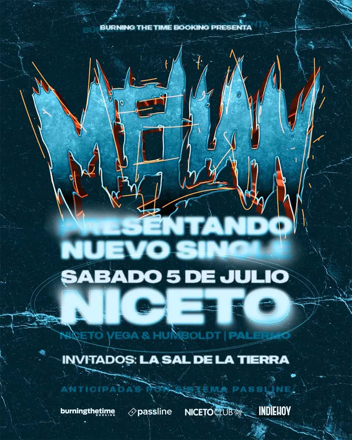 Melian en Niceto Club