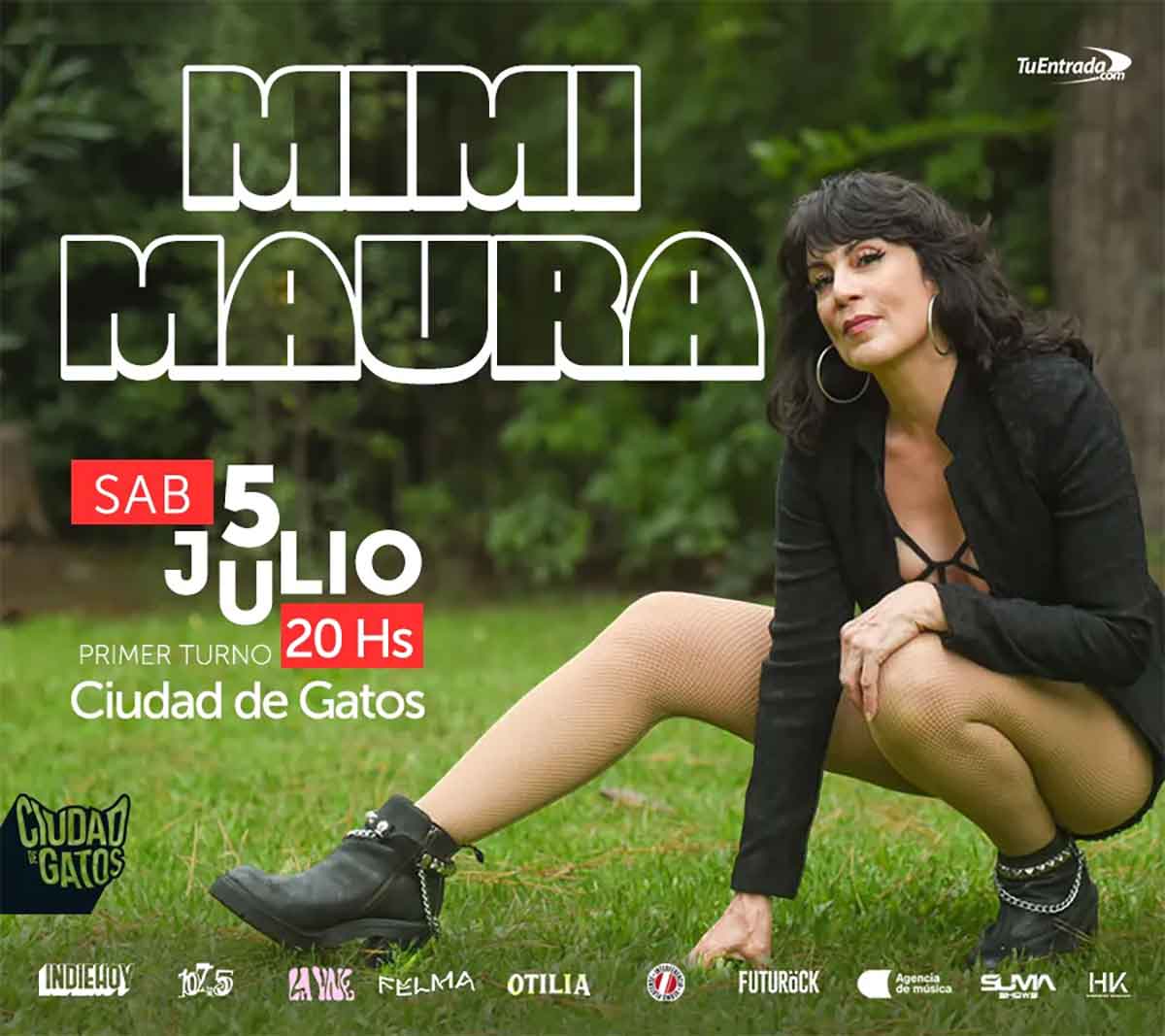 Mimi Maura en La Plata