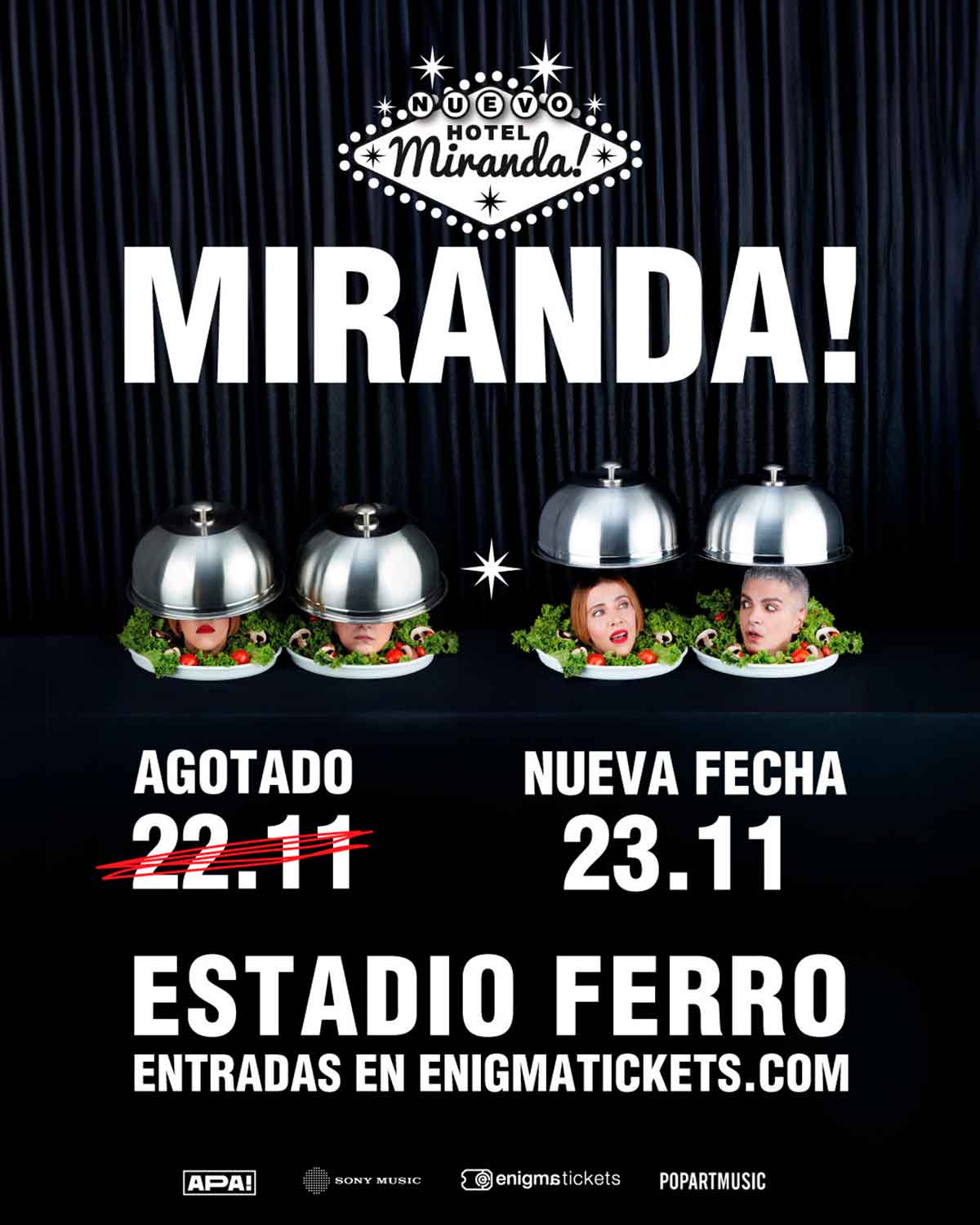 Miranda! en Estadio Ferro