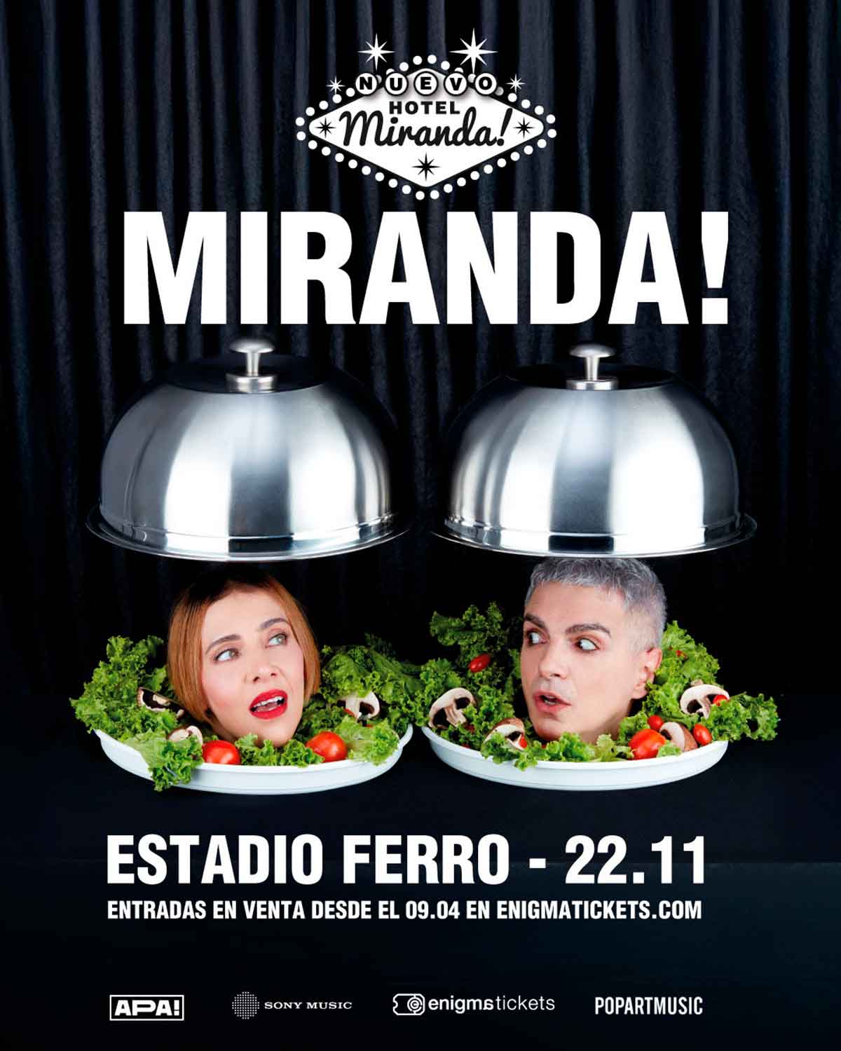 Miranda! en Estadio Ferro