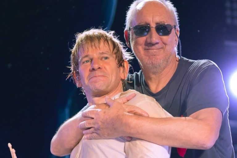 Zak Starkey y Pete Townshend