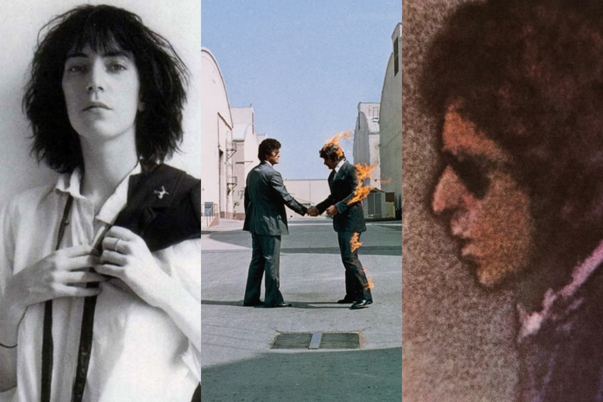 Patti Smith - Horses / Pink Floyd – Wish You Were Here / Bob Dylan - Blood on the Tracks