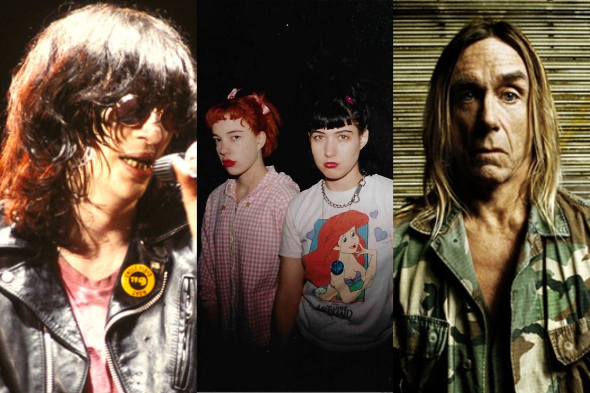 The Ramones / Bikini Kill / The Stooges