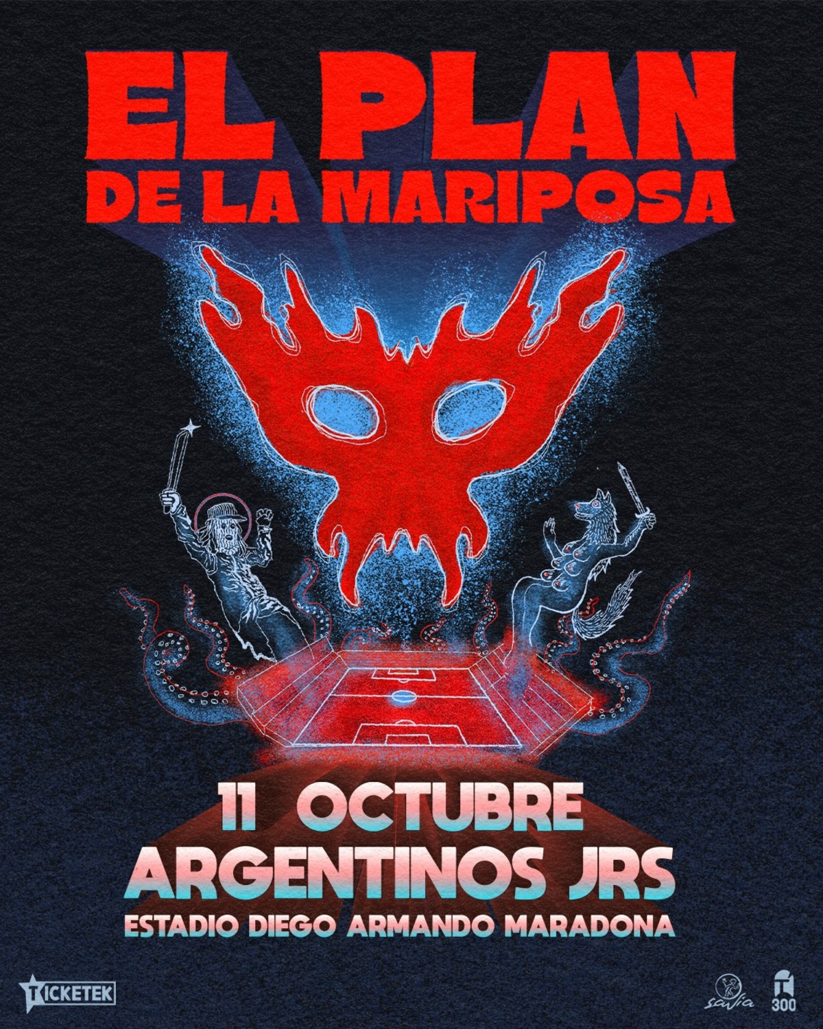 El Plan de la Mariposa en Estadio Diego Armando Maradona