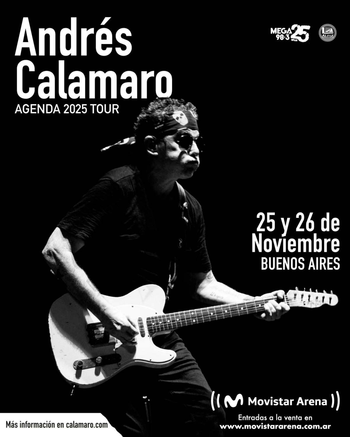 Andrés Calamaro en Movistar Arena