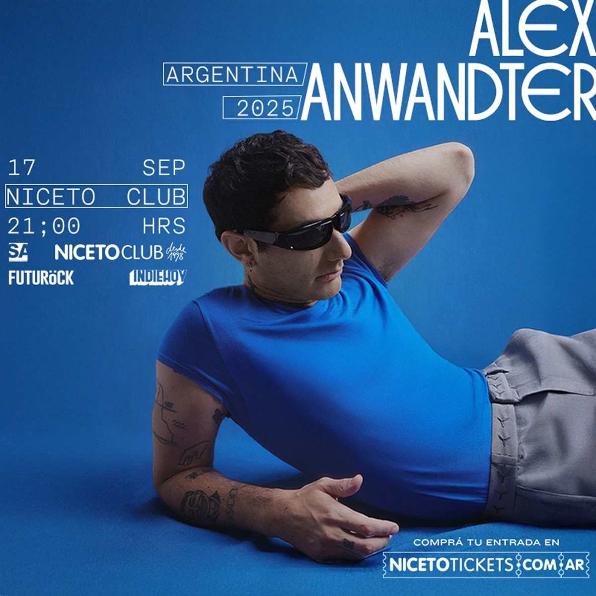 Alex Anwandter en Argentina