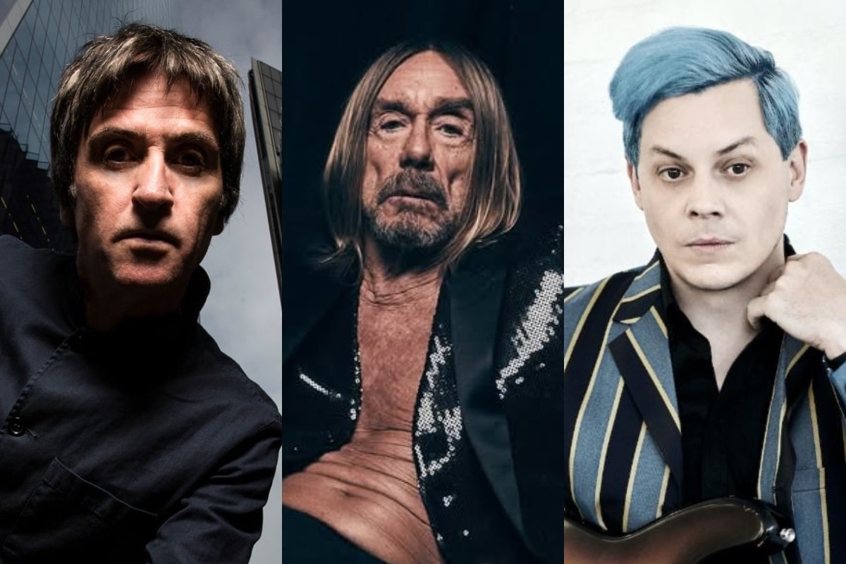 Johnny Marr / Iggy Pop (Foto: @jimmyfontaine1) / Jack White