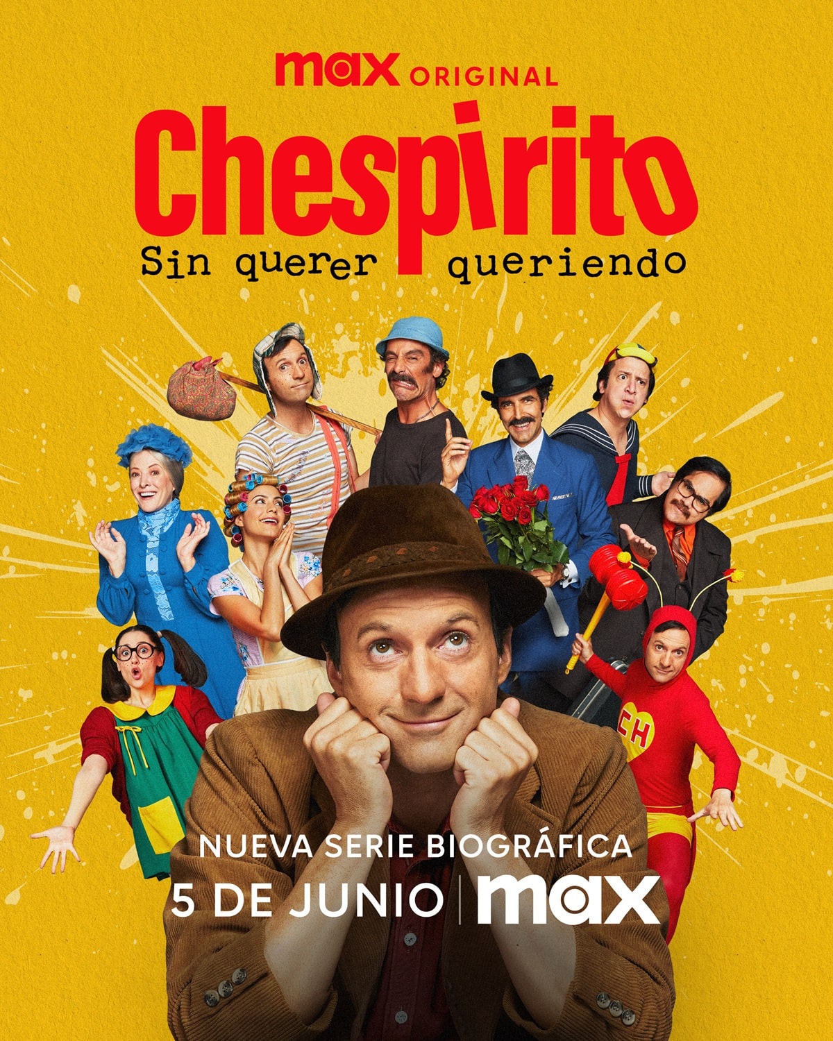Póster de Chespirito: sin querer queriendo