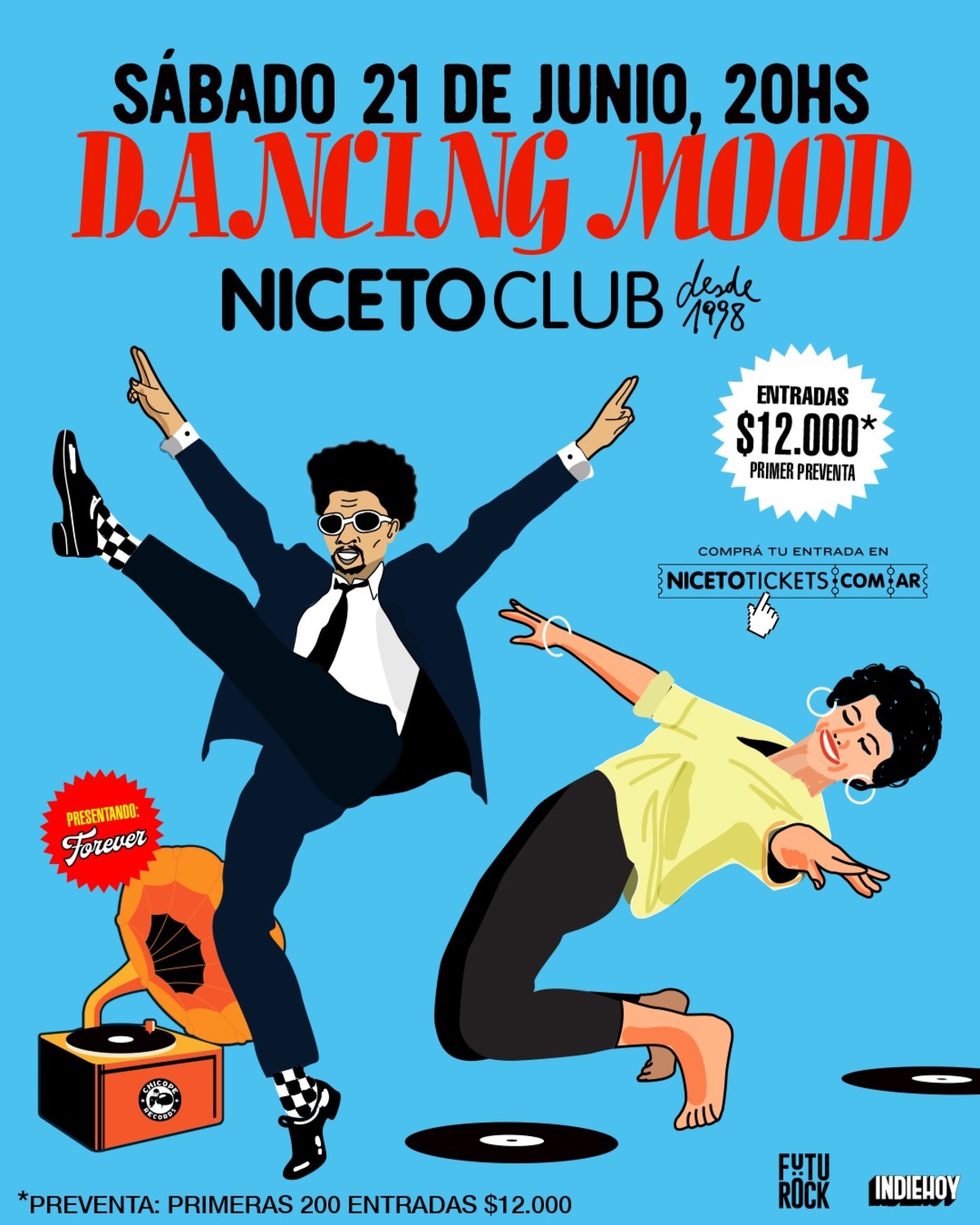 Dancing Mood en Niceto Club