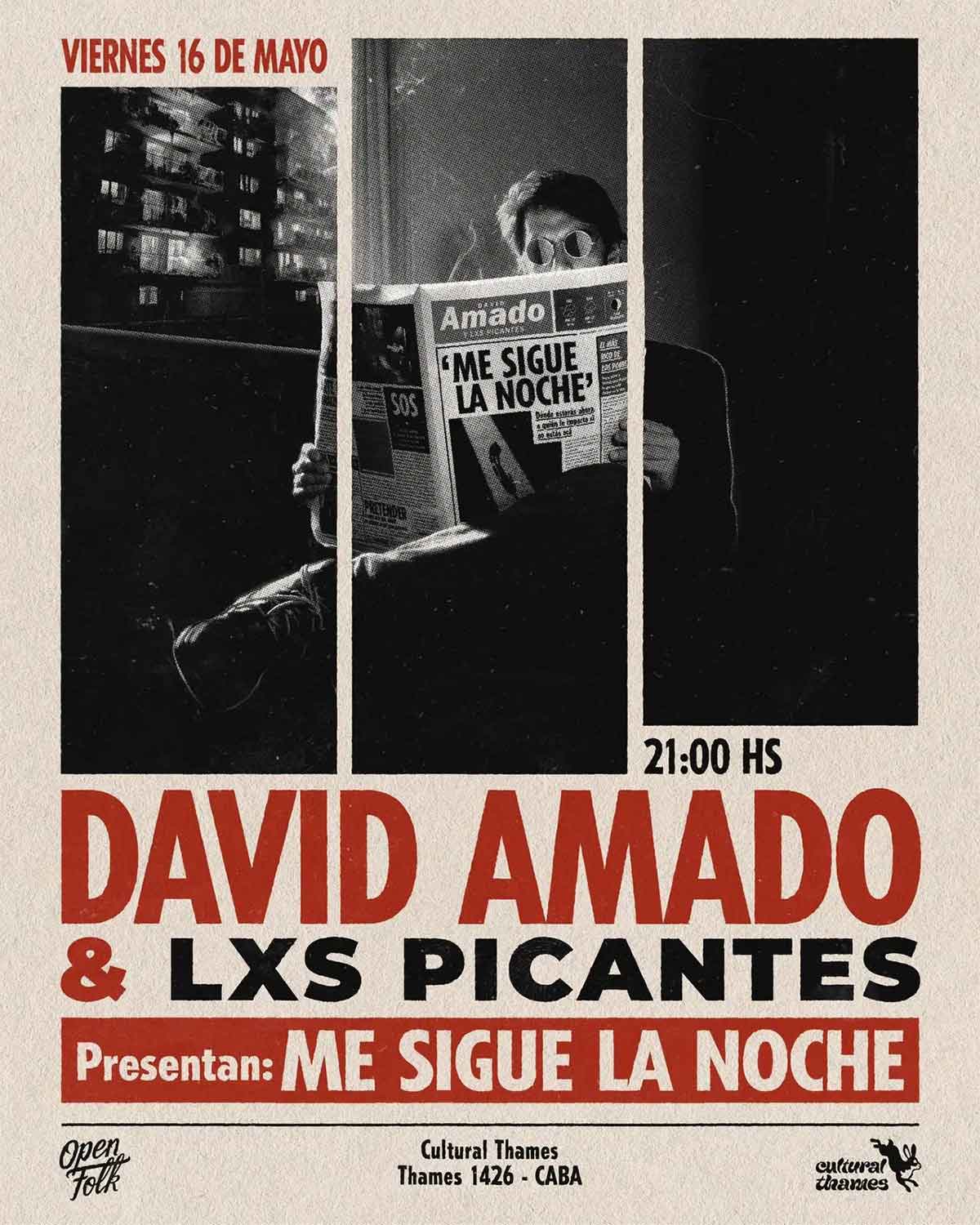 David Amado y Lxs Picantes en Cultural Thames