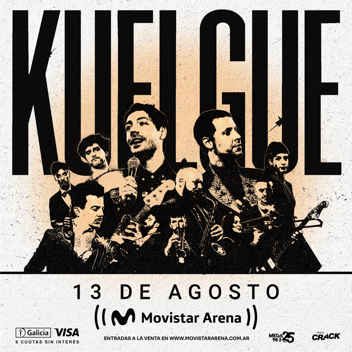 El Kuelgue en Movistar Arena