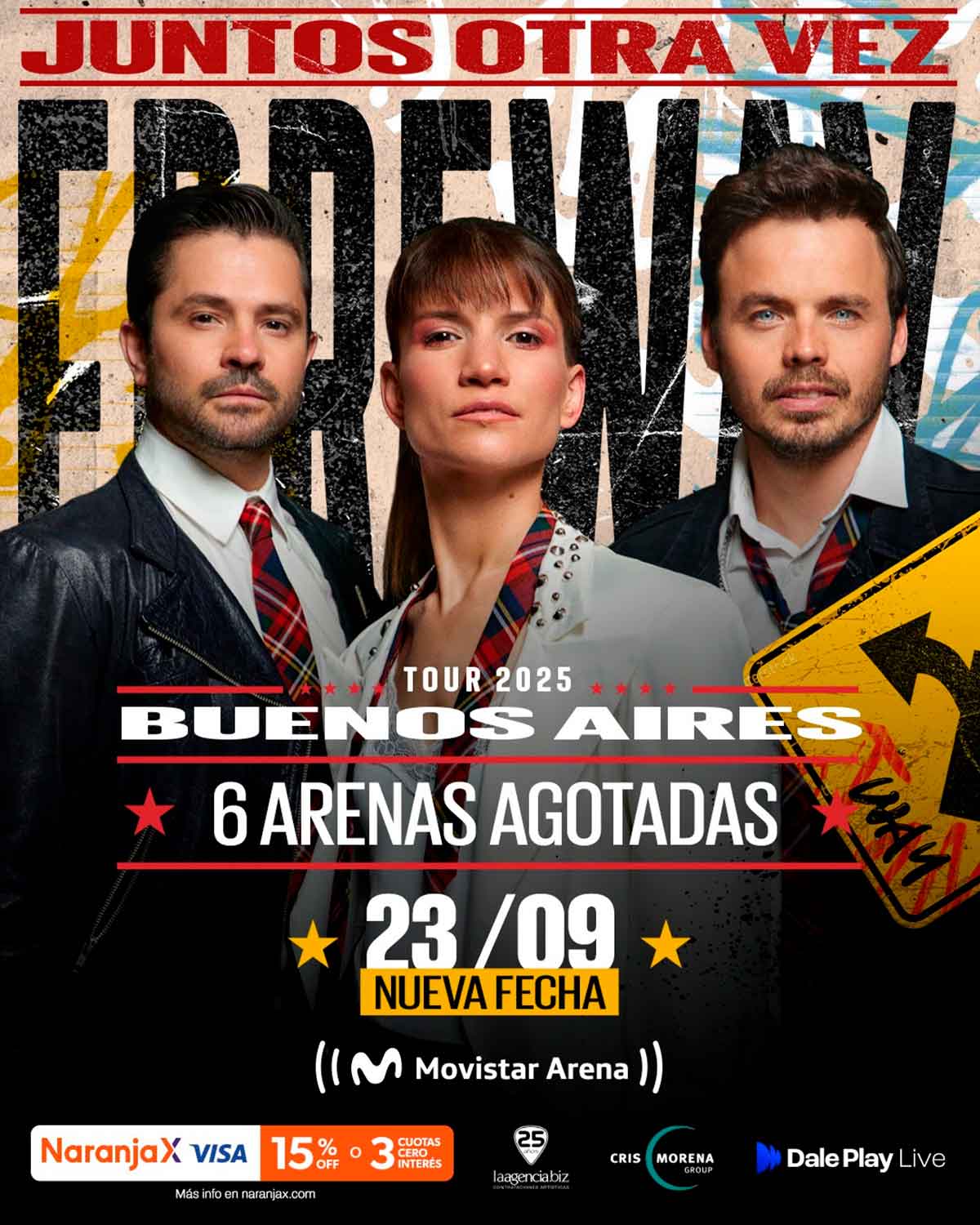 Erreway en Movistar Arena