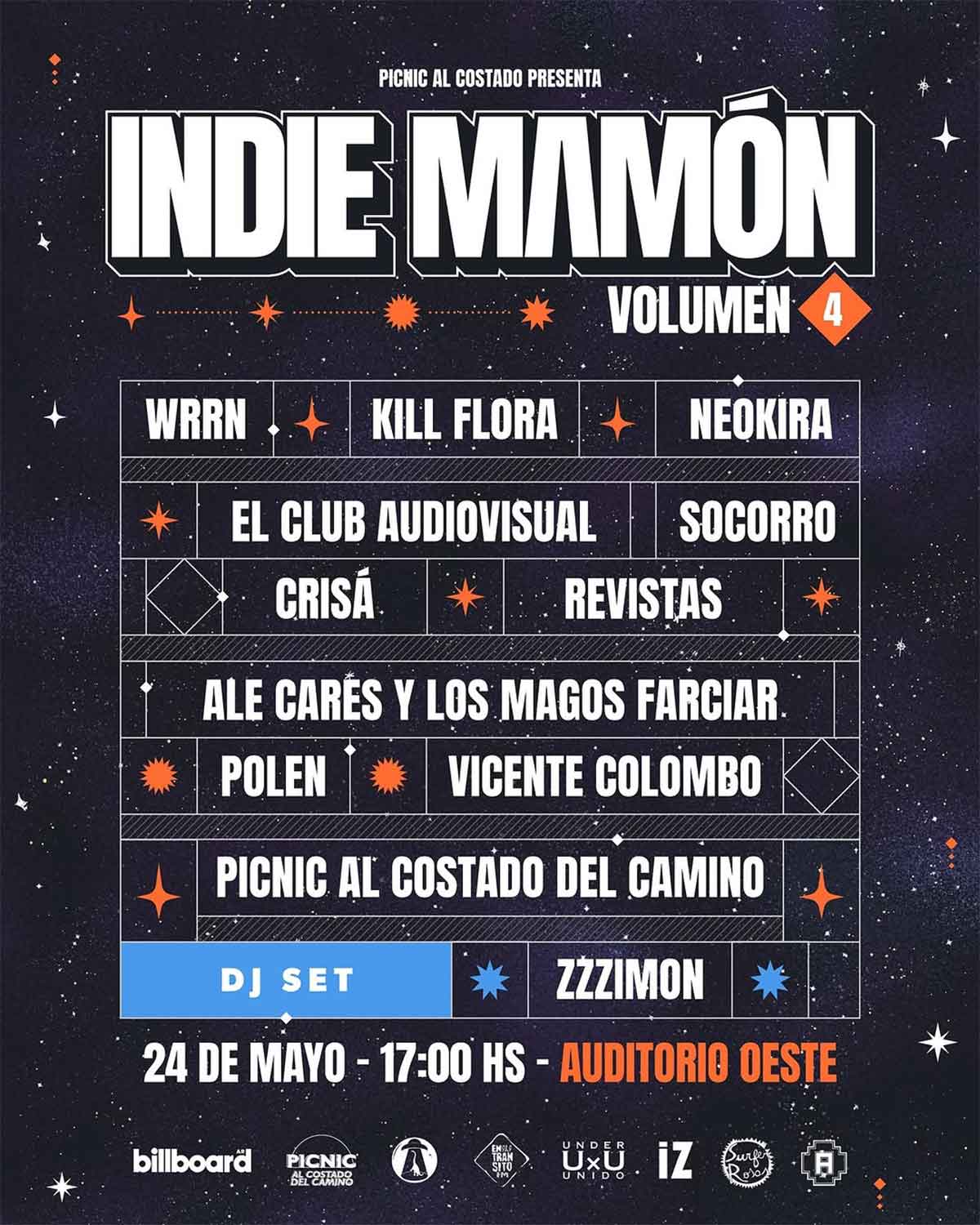 Festival Indie Mamón 4 en Auditorio Oeste
