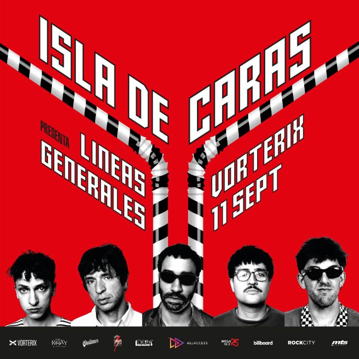 Isla de Caras en Teatro Vorterix