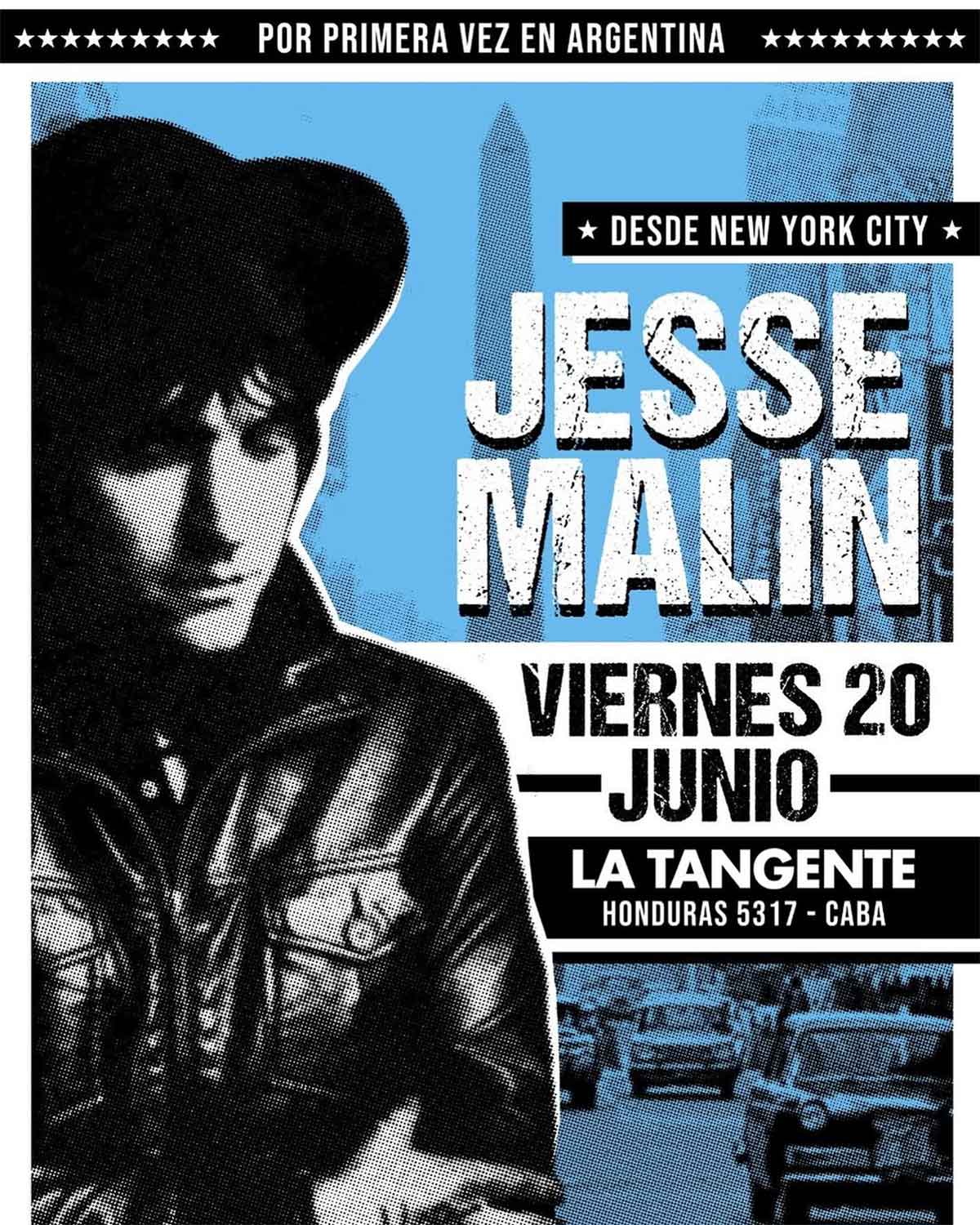 Jesse Malin en Argentina