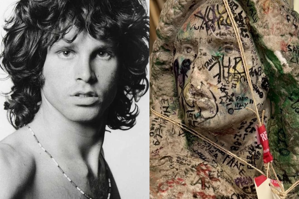Jim Morrison / Busto de Jim Morrison