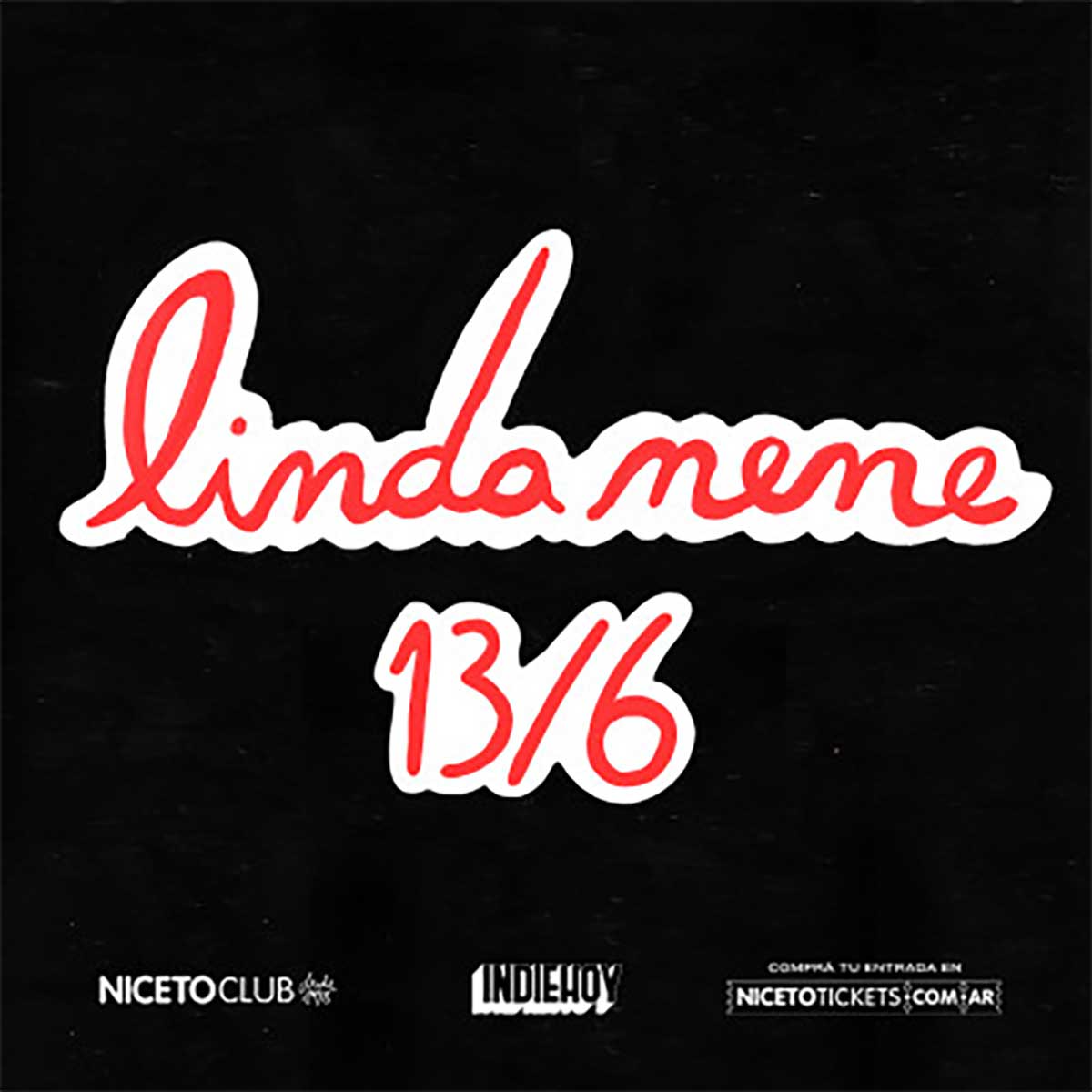 Linda Nene en Niceto Club