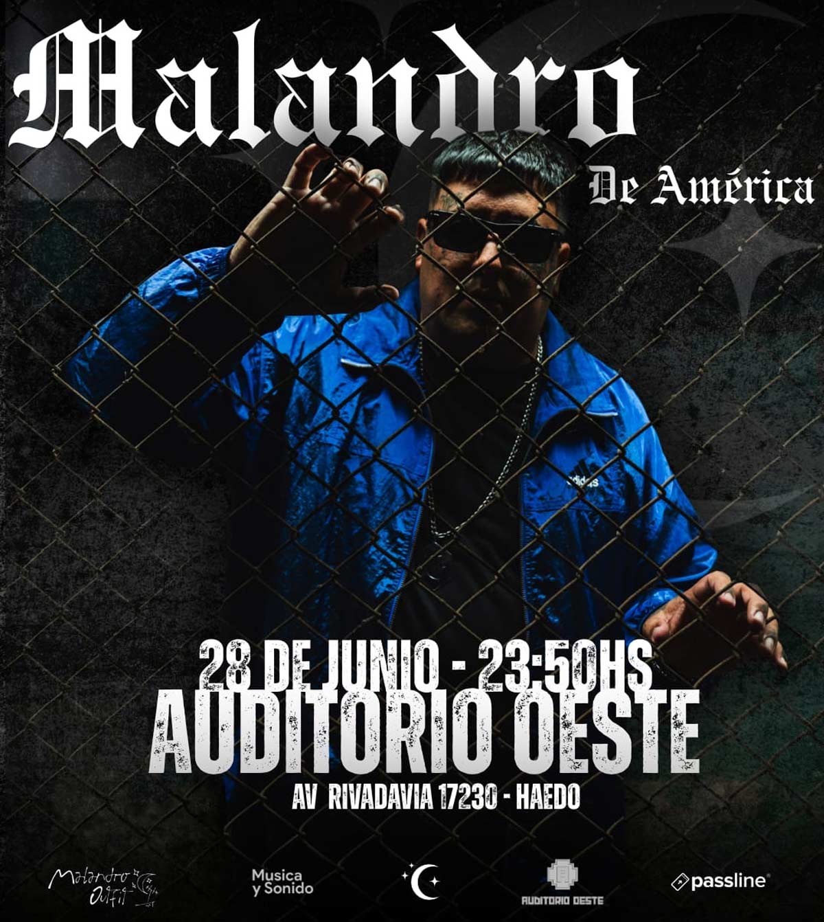 Malandro en Auditorio Oeste