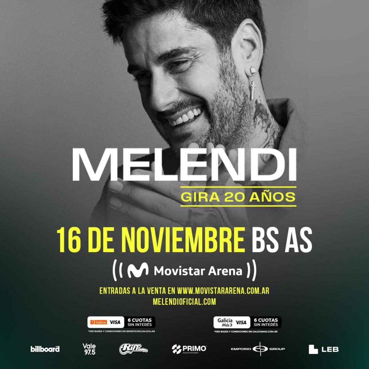 Melendi en Argentina