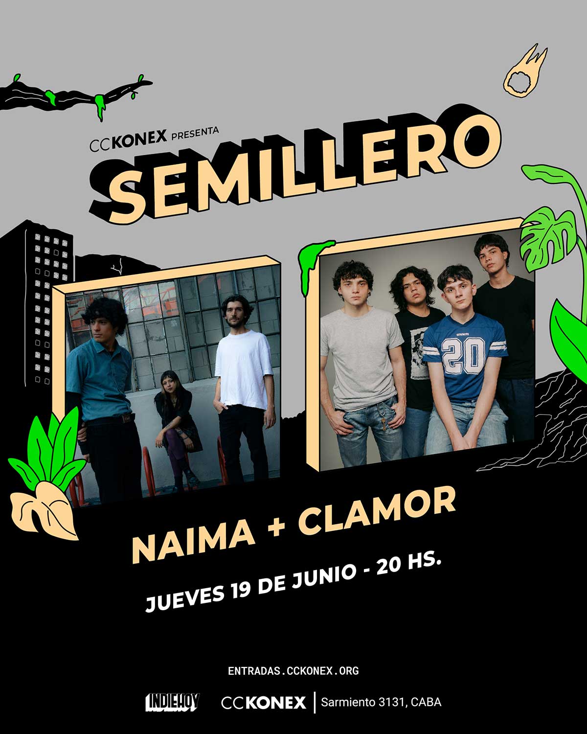 Naima y Clamor en Konex