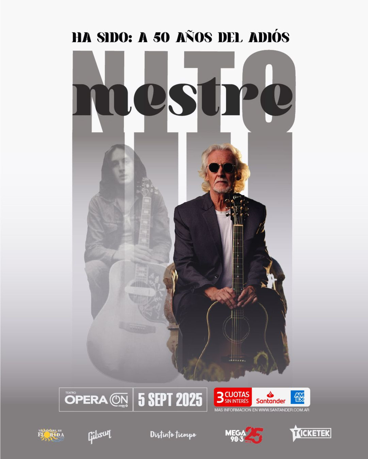 Nito Mestre en Teatro Ópera