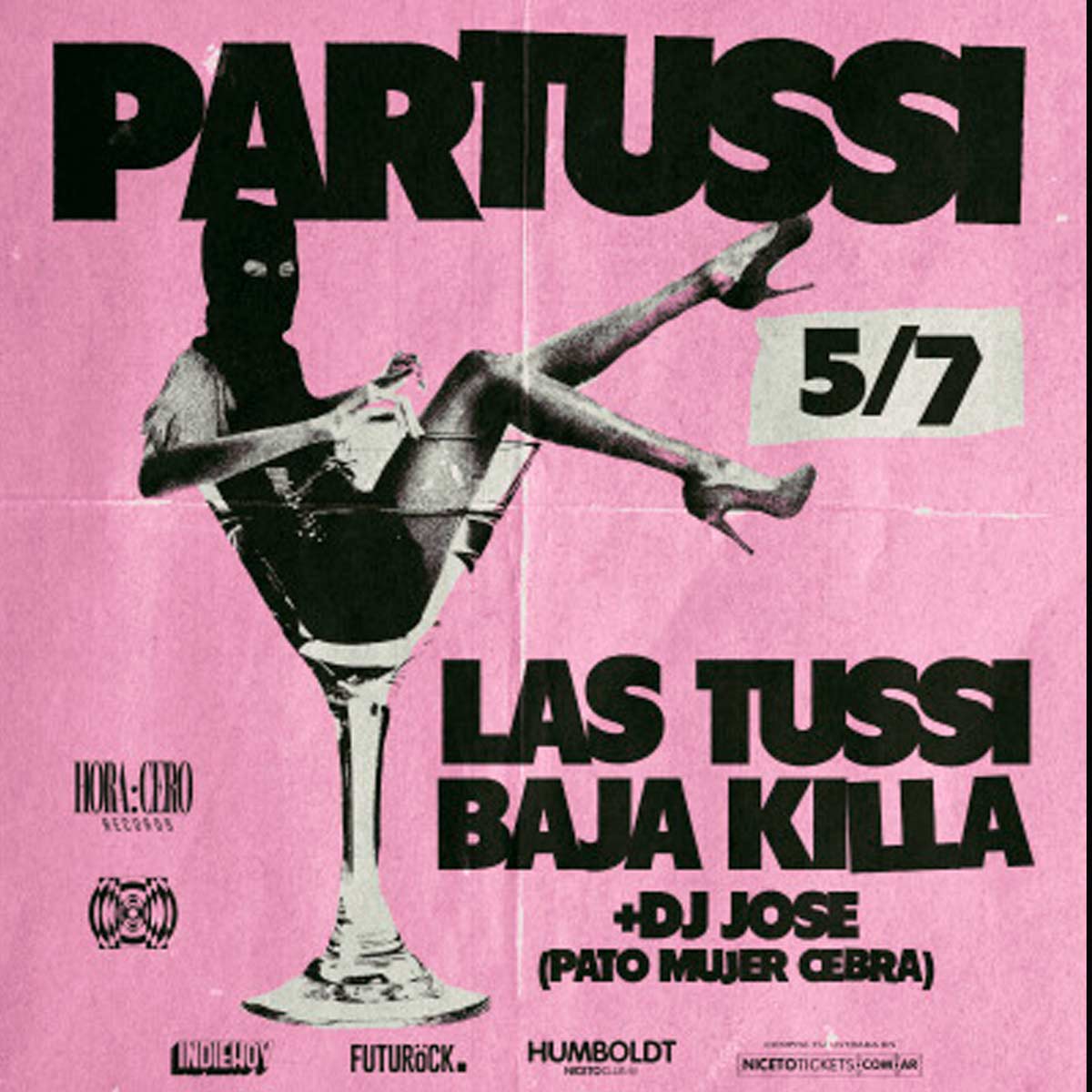 Partussi: Las Tussi + Baja Killa en Humboldt
