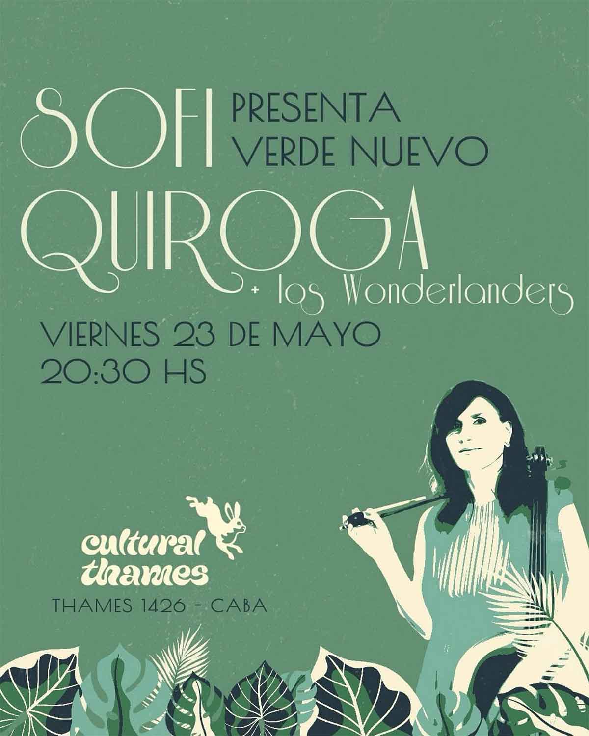 Sofía Quiroga en Cultural Thames