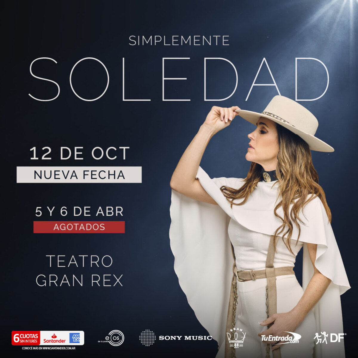 Soledad en Teatro Gran Rex