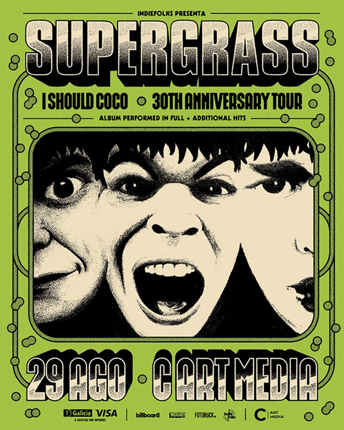 Supergrass en Argentina