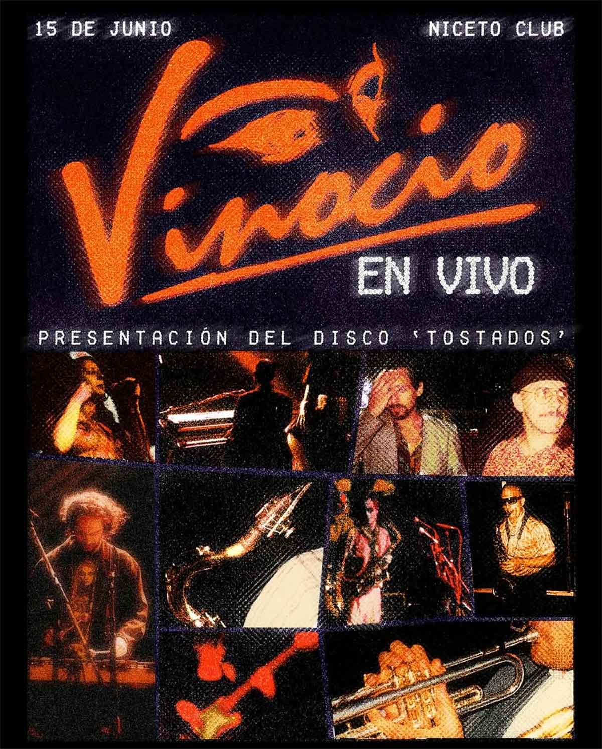Vinocio en Niceto Club
