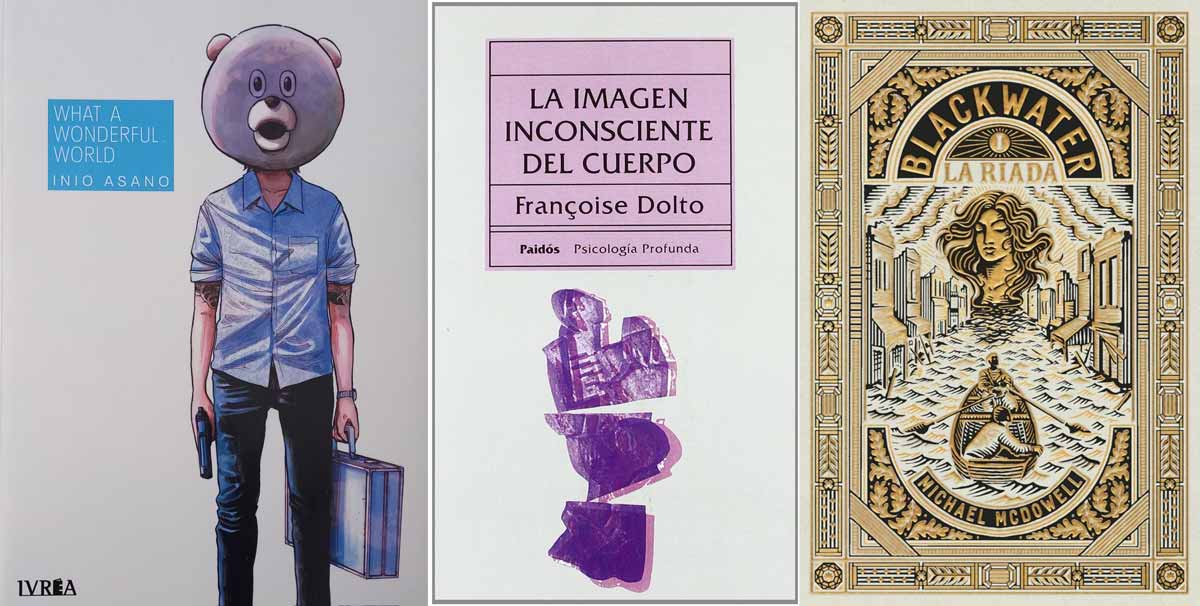 Portadas de libros.